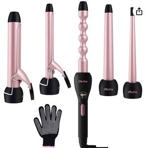 Ohuhu 5 in1 curling iron.